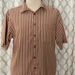 PrAna Men’s Short Sleeve Shirt, Medium